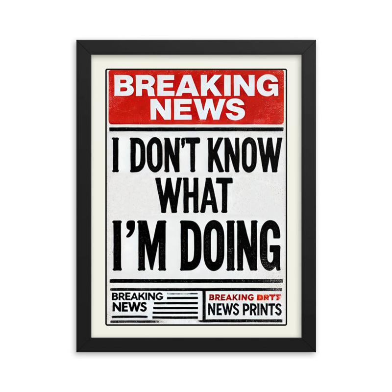 poster breaking news