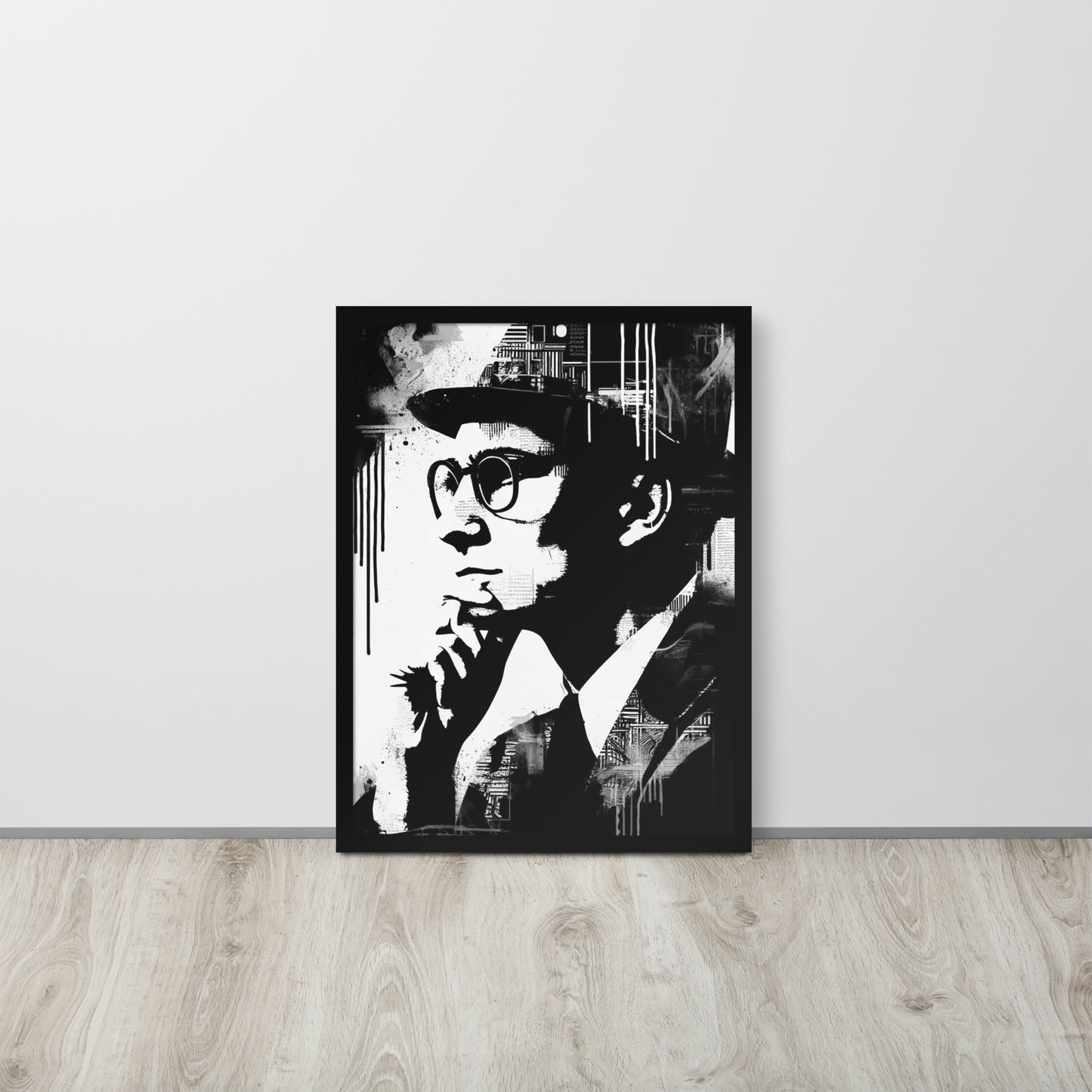 poster homme pensant