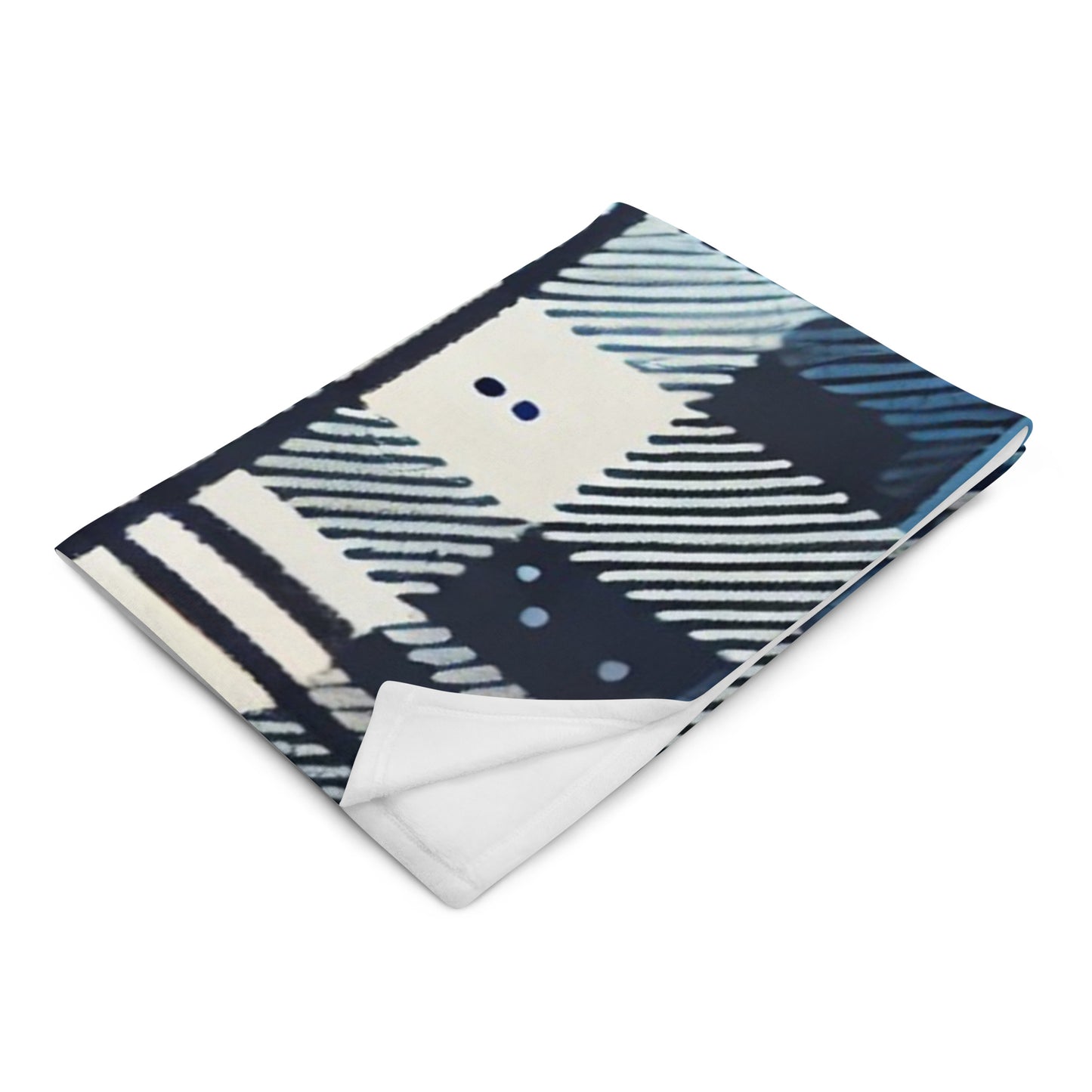 plaid carreaux bleu