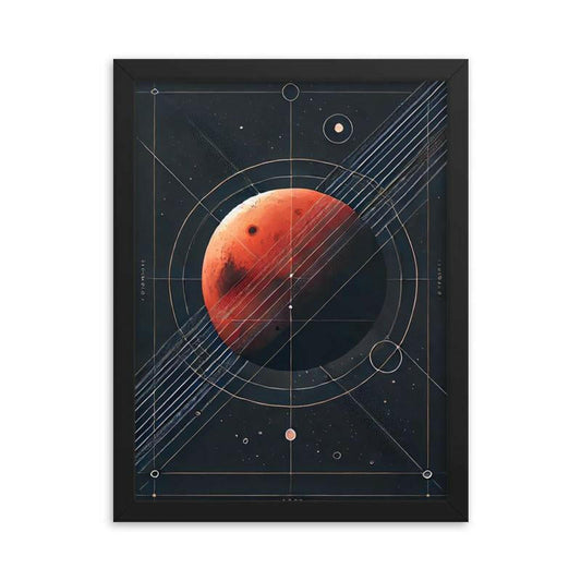 portrait planete mars