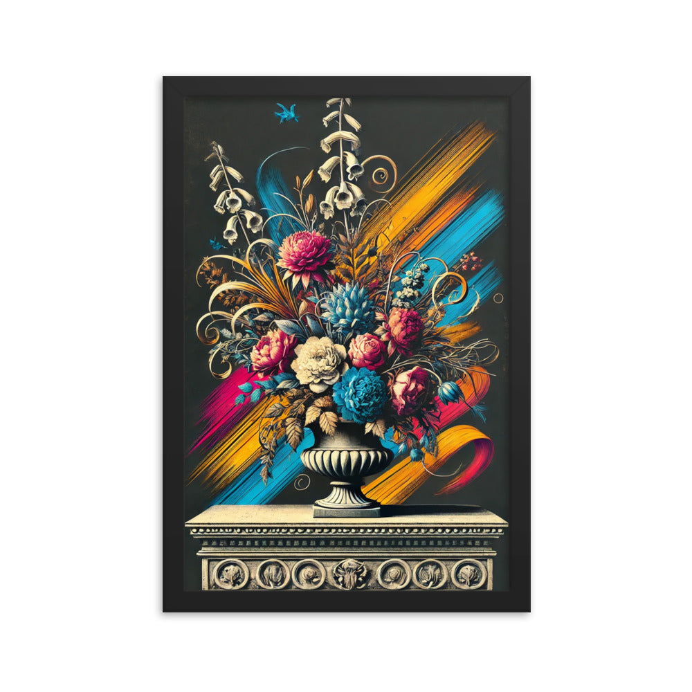 poster baroque couleurs