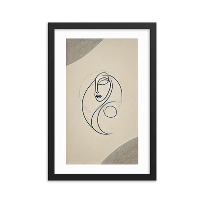 poster silhouette femme