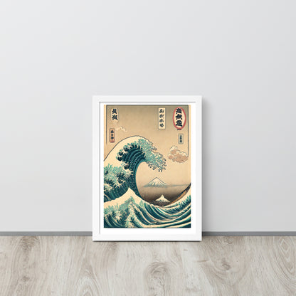 grande vague kanagawa poster