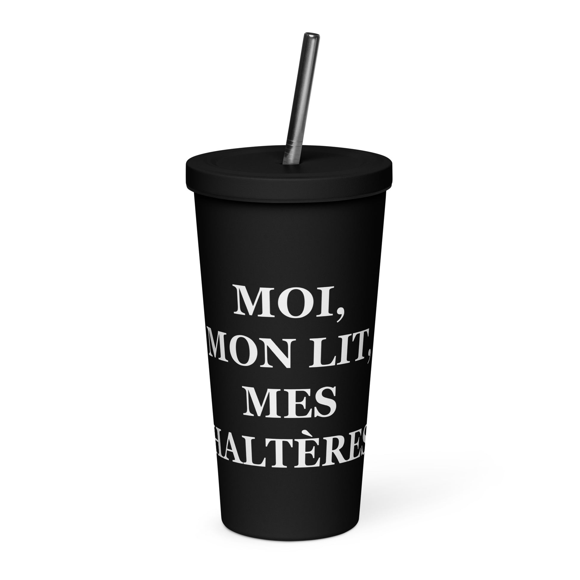 gobelet isotherme noir humour