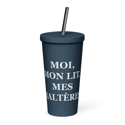 gobelet isotherme bleu humour