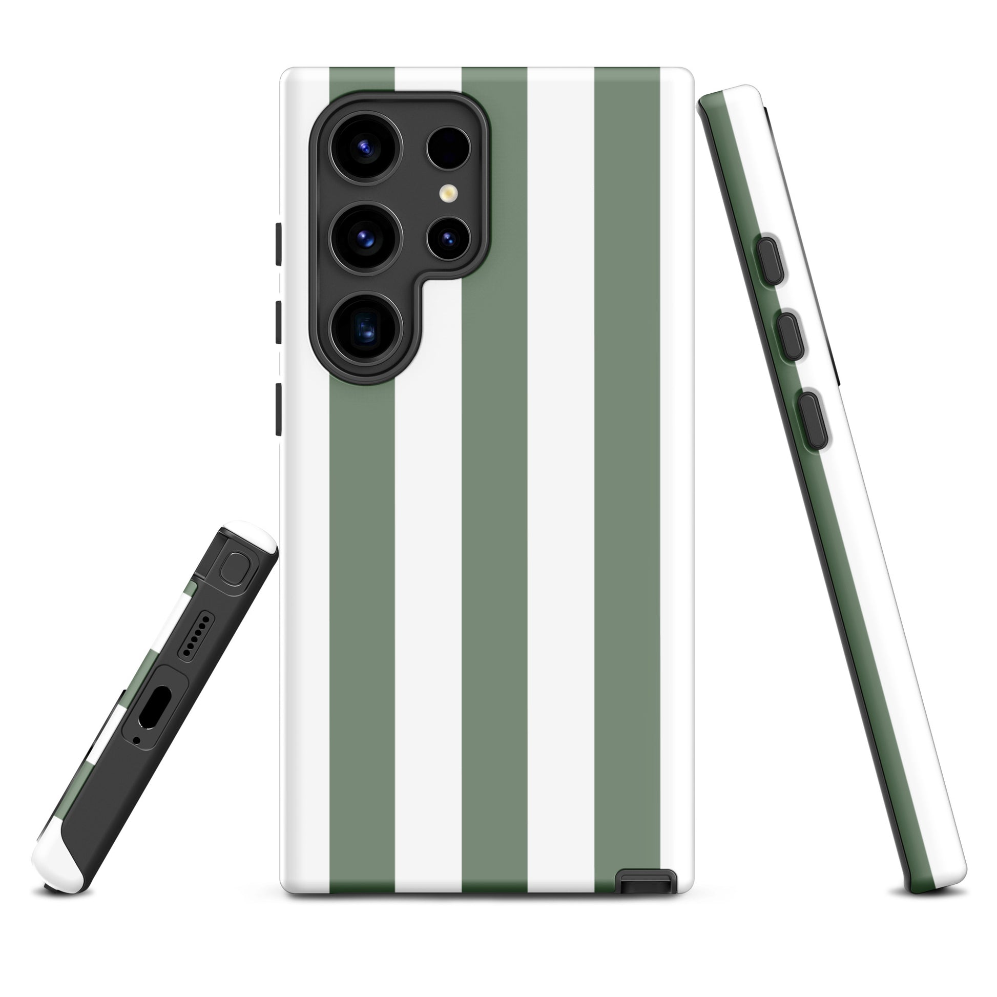 coque samsung rayure vert et blanc