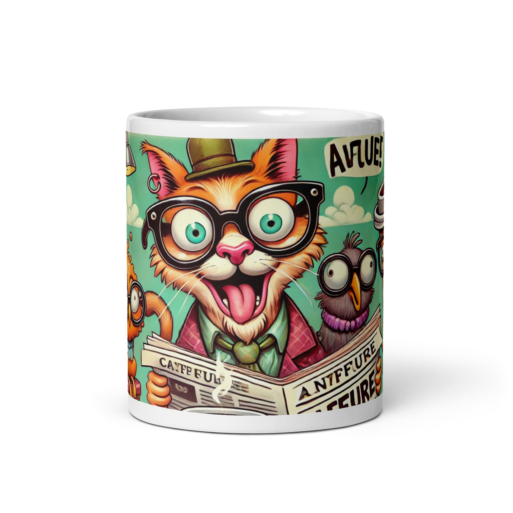 mug blanc humour