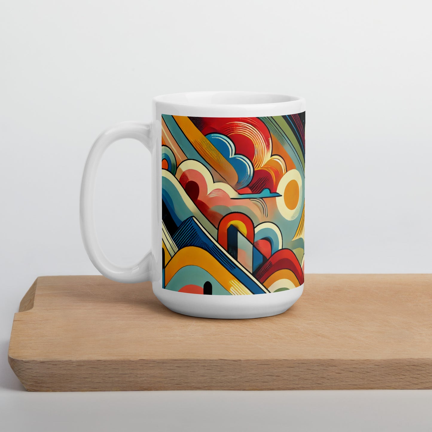 mug coloré